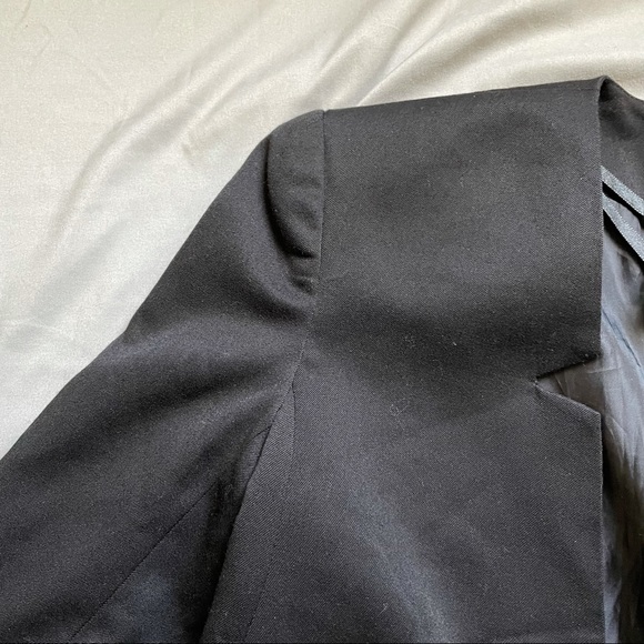 H&M black blazer with pockets - Size 2 - Picture 4 of 8